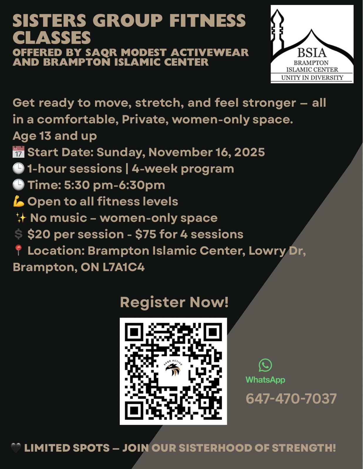 Sisters Group Fitness Classes