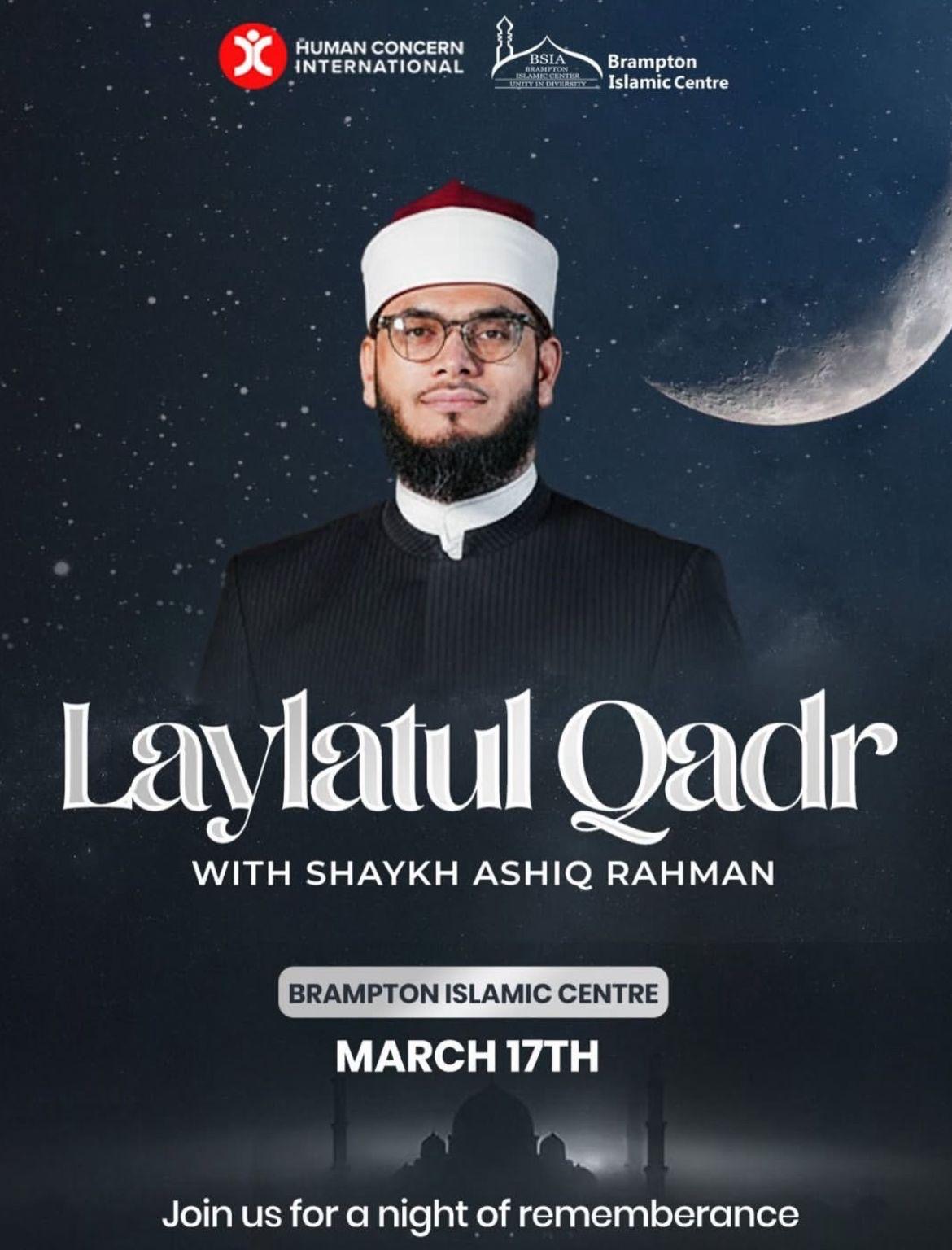Night of Remembrance with Shaykh Ashiq Rahman